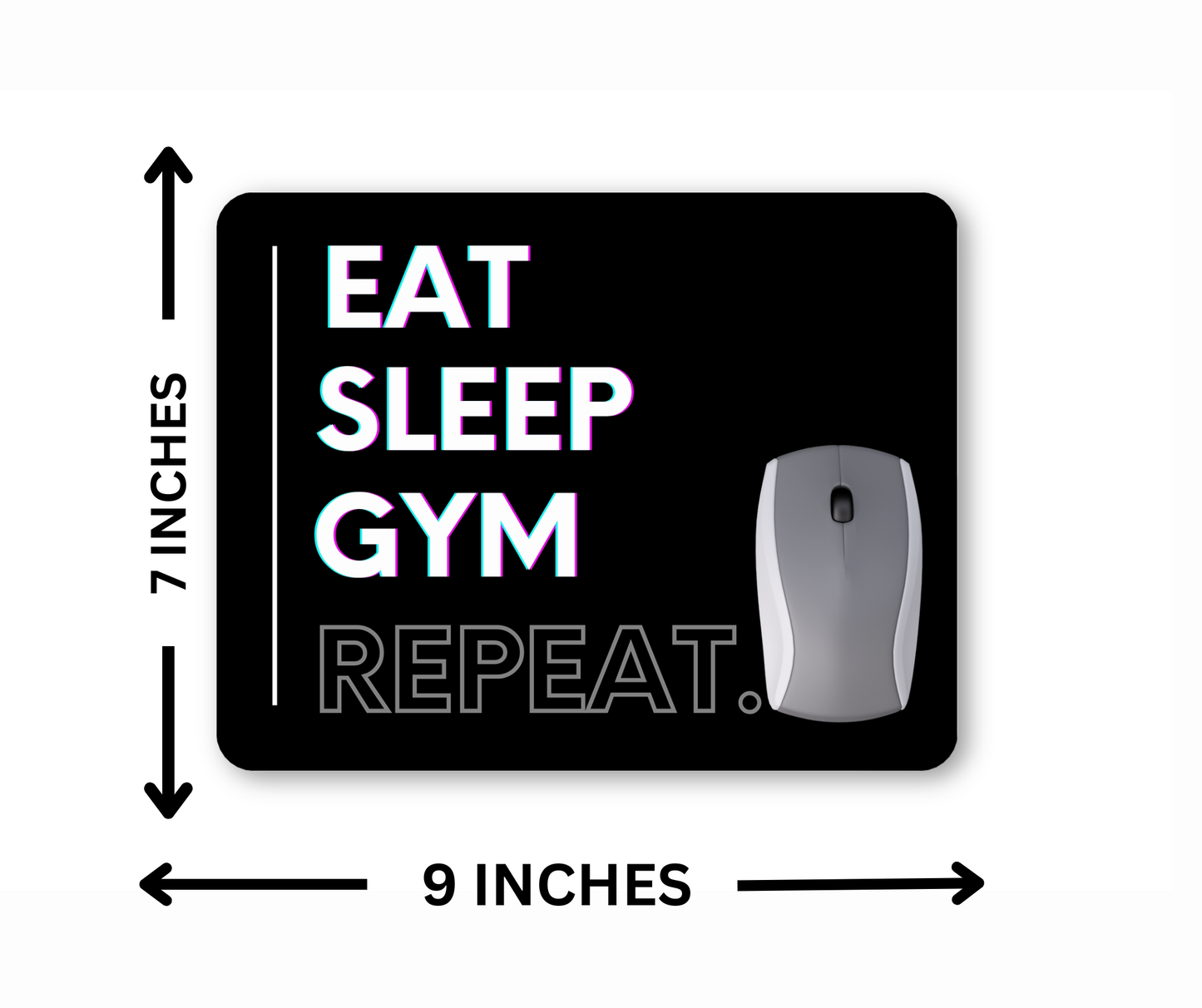 Gym Quote Mousepad