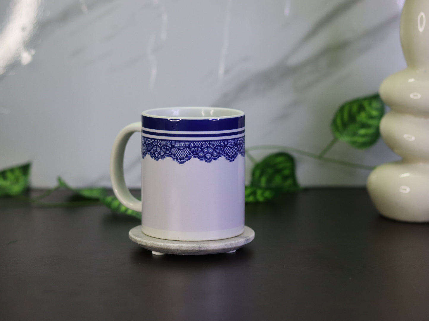 Premium Lace Design Coffee Mug