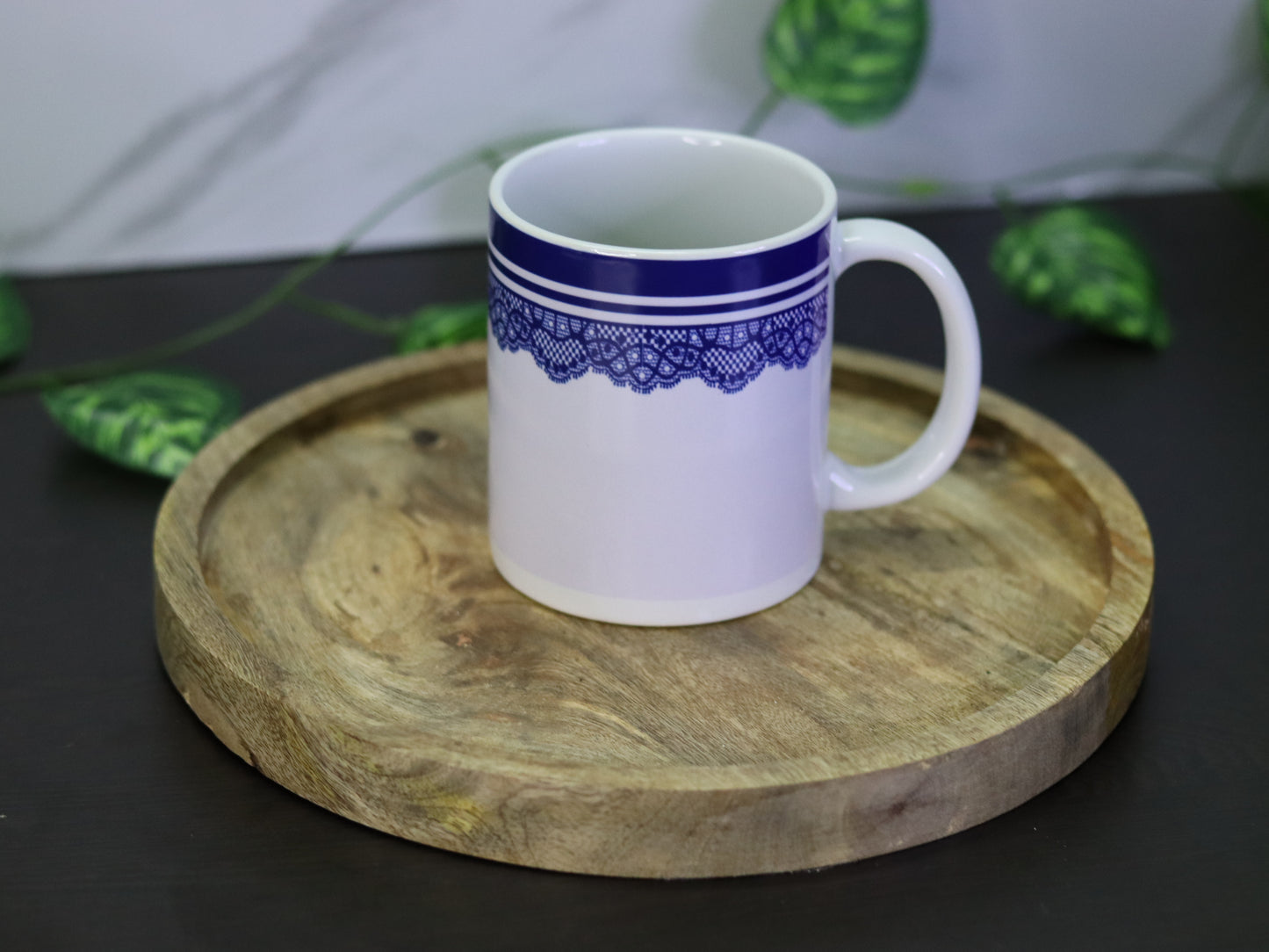 Premium Lace Design Coffee Mug