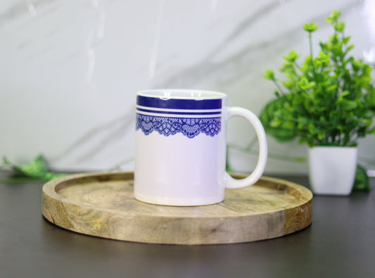 Premium Lace Design Coffee Mug