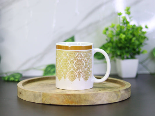 Premium Lace Pattern Coffee Mug