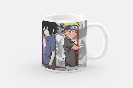 Naruto and Sasuke Coffee Mug