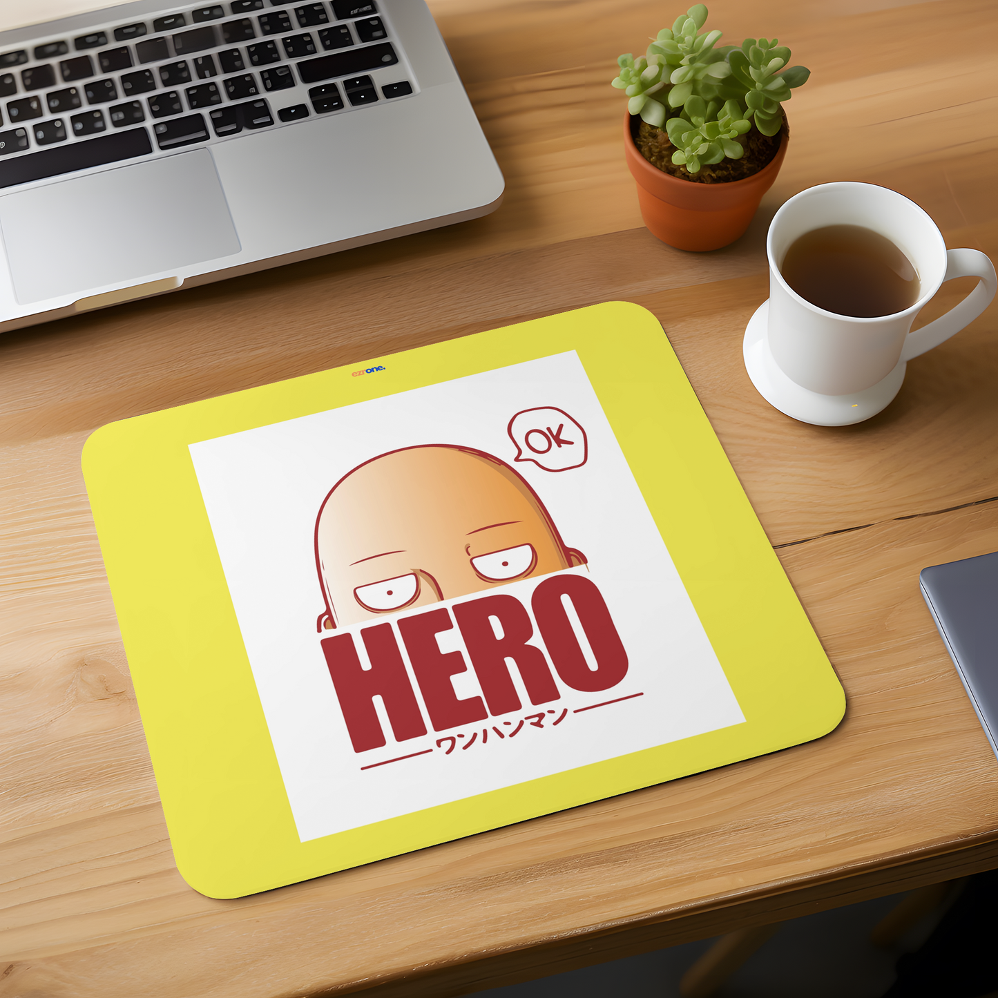 One Punch Man  Mousepad