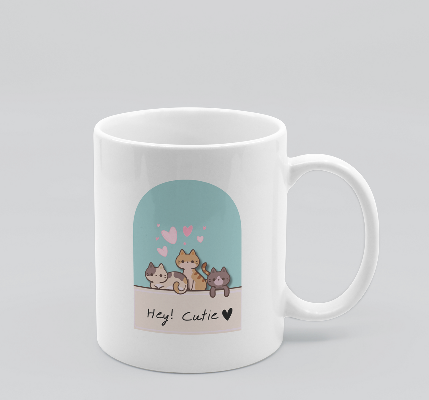 Hey Cutie  Coffee Mug