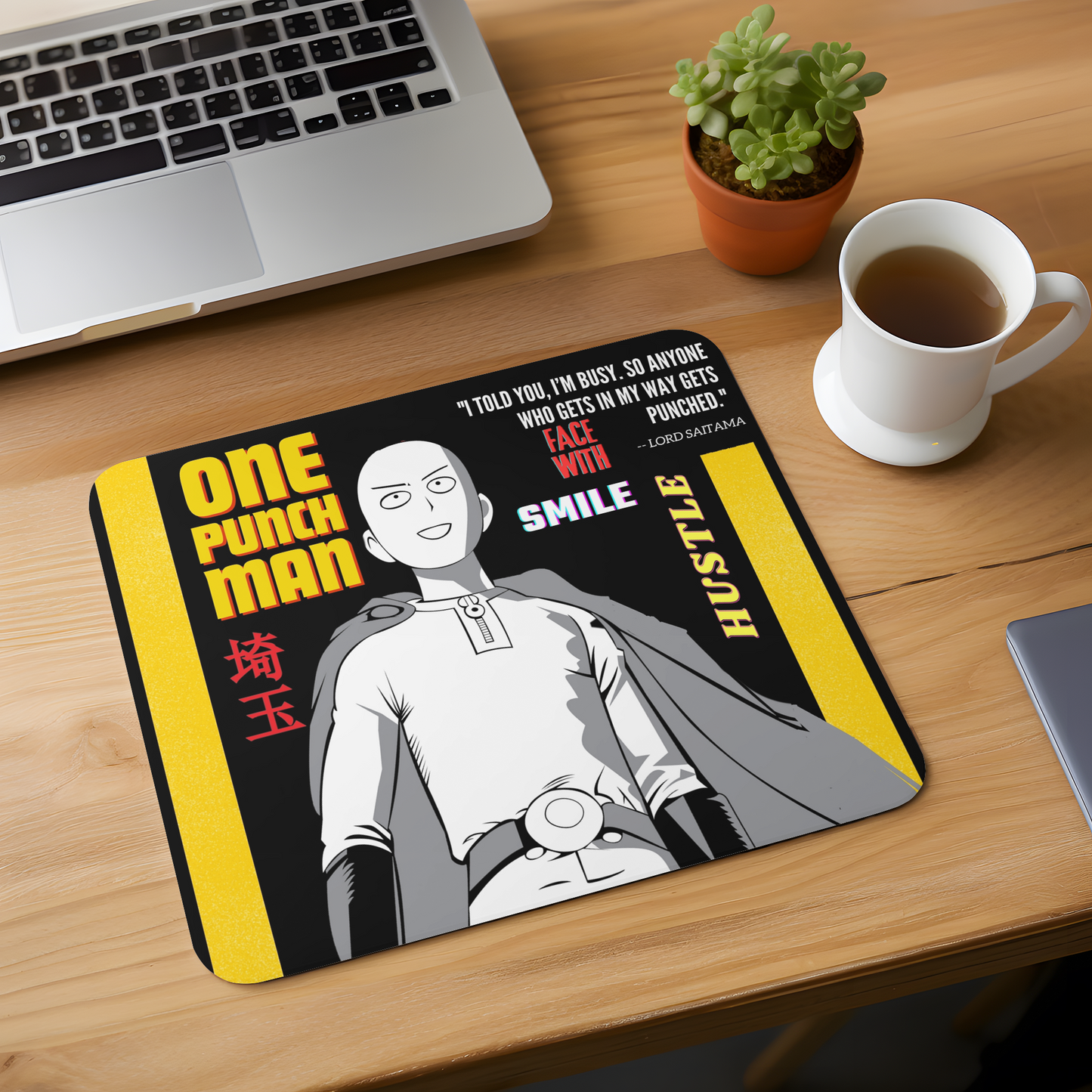 One Punch Man Anime Mousepad