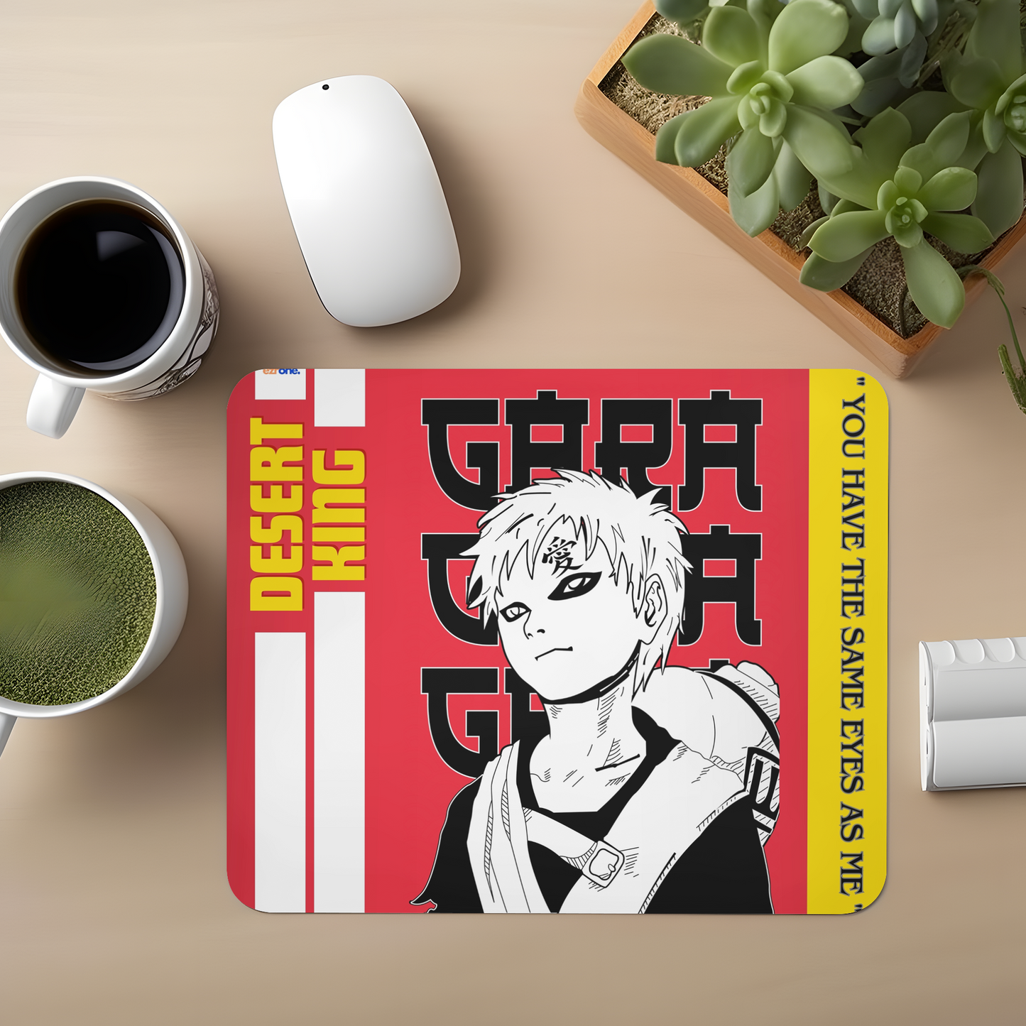 Gaara Naruto Anime Mousepad