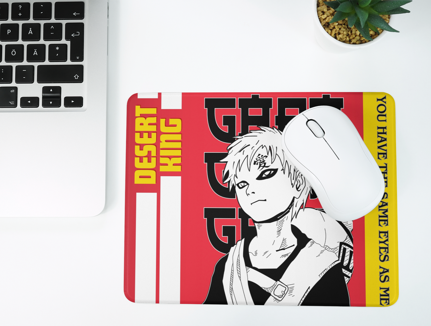 Gaara Naruto Anime Mousepad