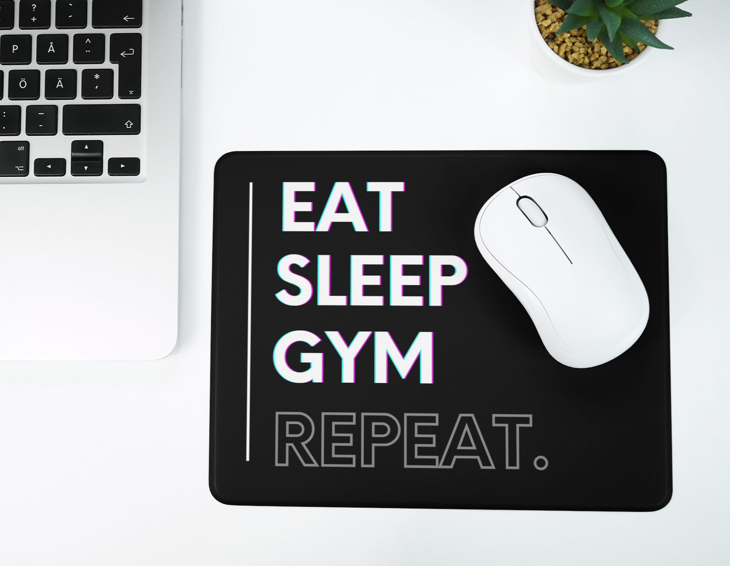 Gym Quote Mousepad